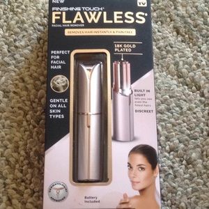 Flawless facial remover